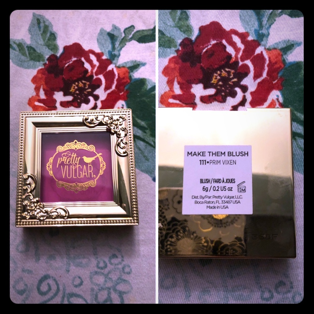 Pretty vulgar blush